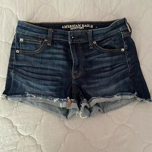 American Eagle Denim Shortie Super Stretch Shorts